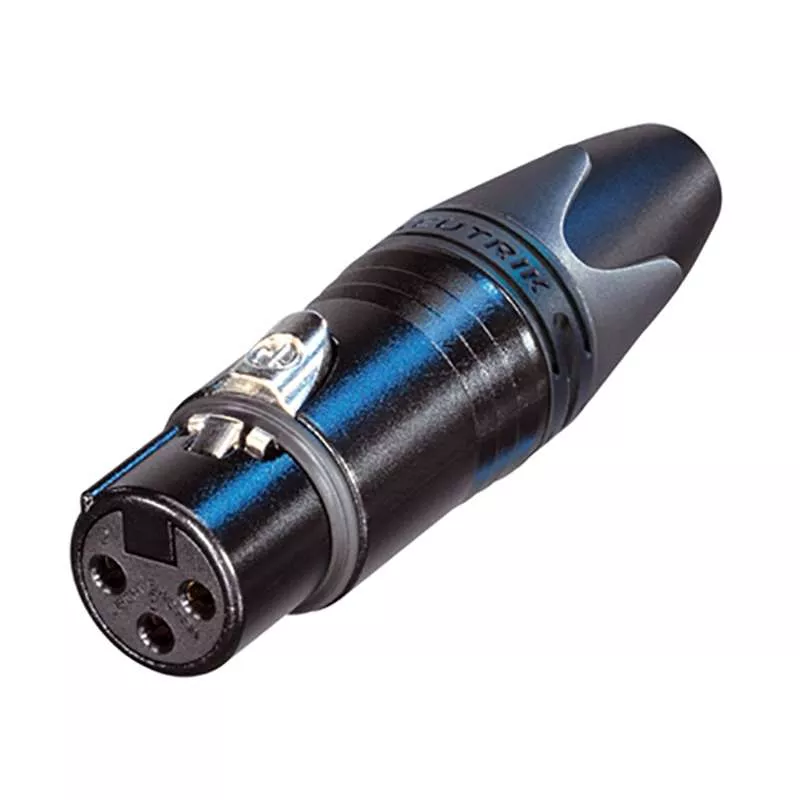 Neutrik NC3FXXBAG 3 Pole Female Cable Connector