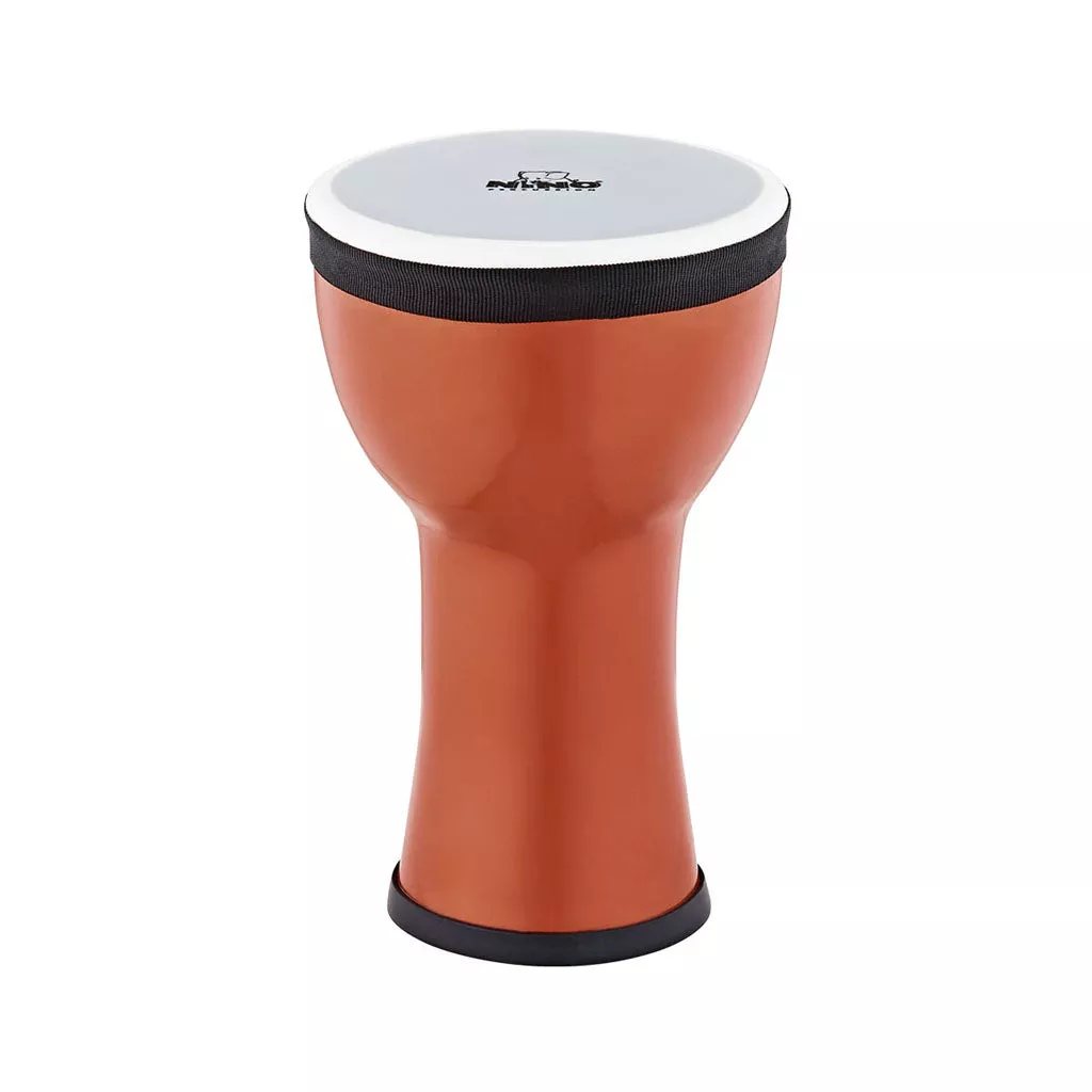 NINO Percussion NINO-EMDJ-CM 6inch Elements Mini Djembe, Plastic Head, Copper Metallic