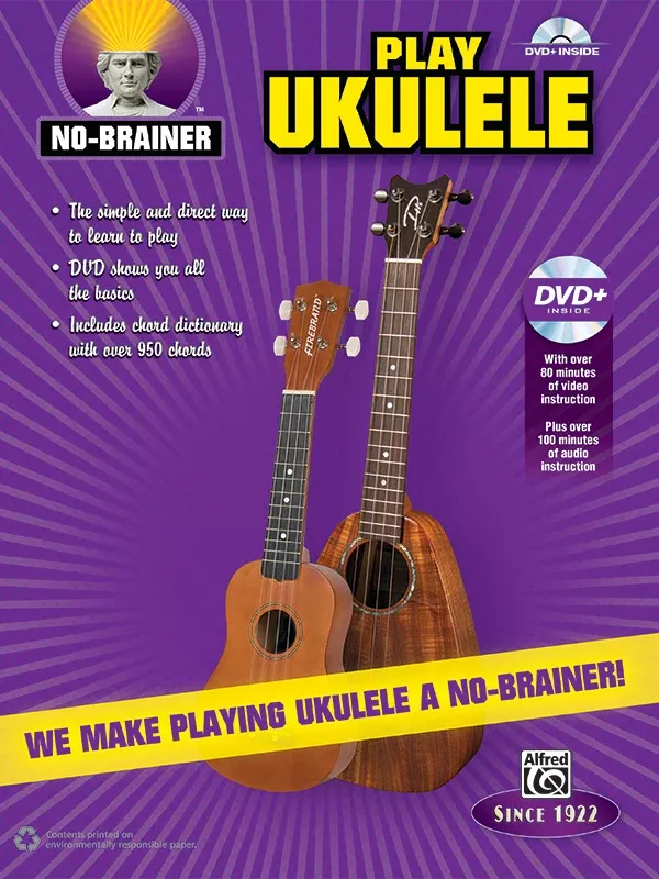 No-Brainer: Play Ukulele: Ukulele Book & DVD