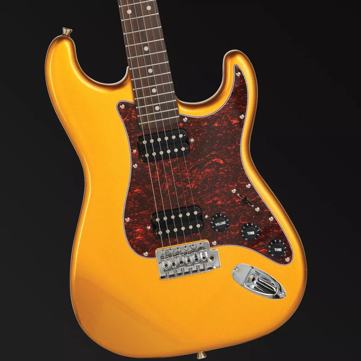 Northstar Pro S-Style Electric Guitar Sienna Copper