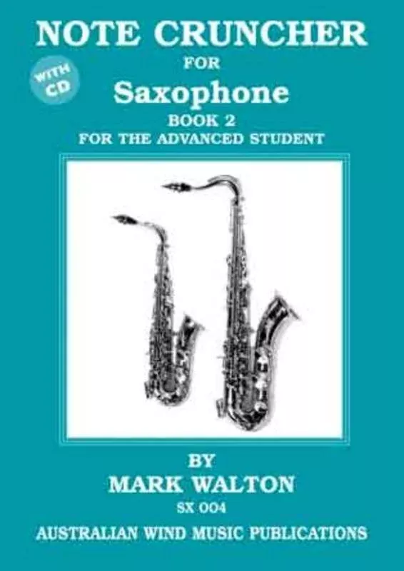 NOTE CRUNCHER ALTO/TENOR SAX BK 2