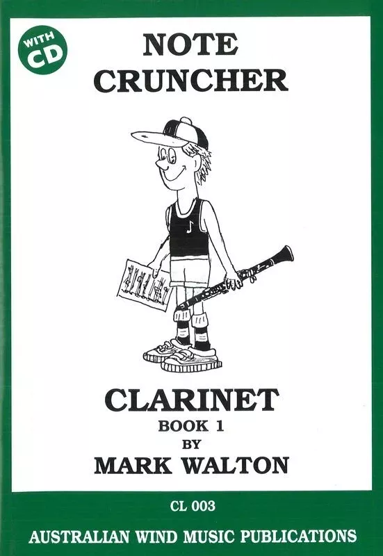 NOTE CRUNCHER CLARINET BK 1 BK/CD