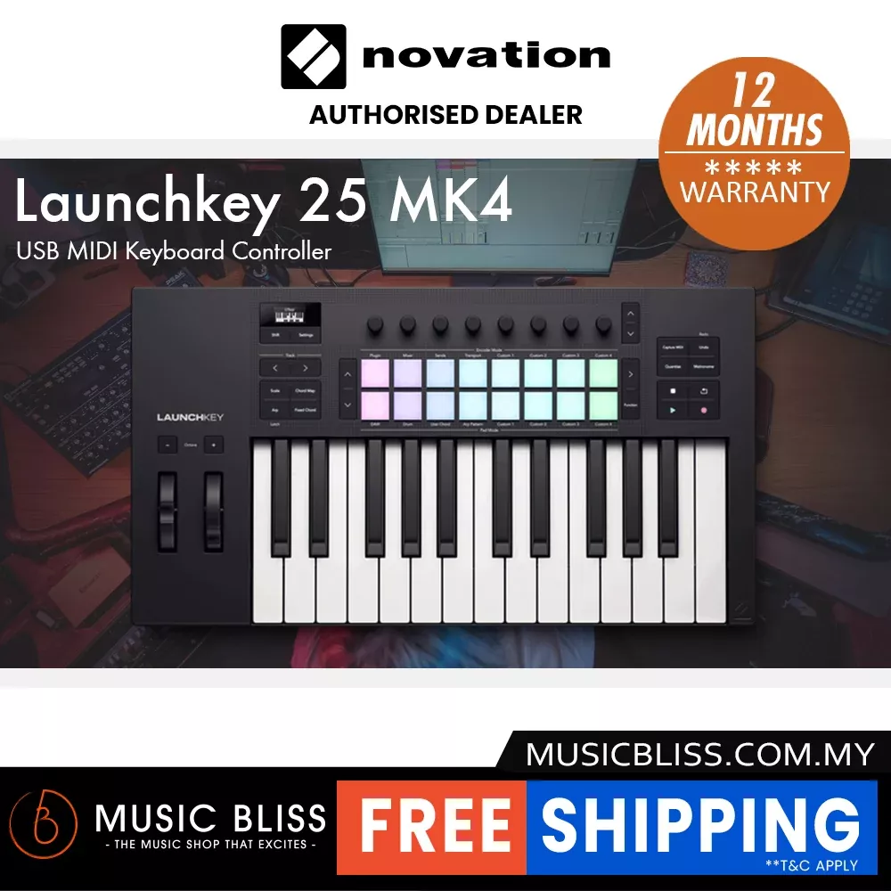 Novation Launchkey 25 MK4 25-key Keyboard Controller