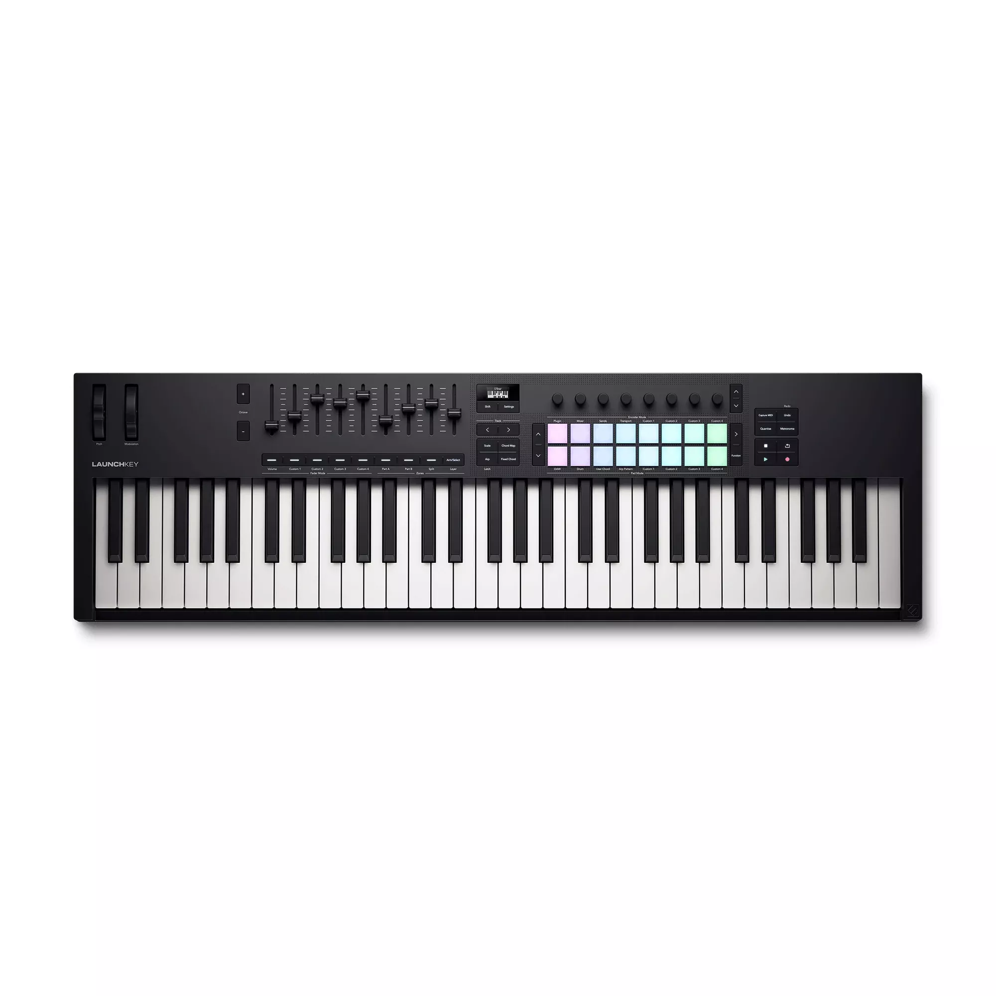 Novation Launchkey 61 MK4 Semi-weighted 61-key MIDI Keyboard and DAW Controller