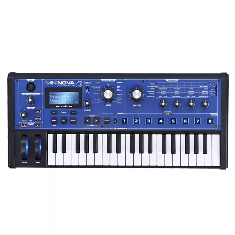 Novation MiniNova Analogue Modeling Synth with Vocoder