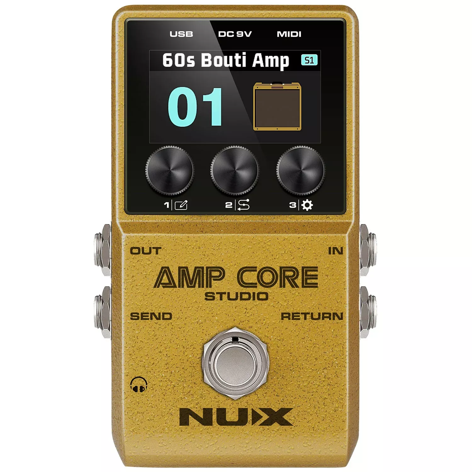 NU-X Amp Core Studio Guitar Pedal – NCA-1