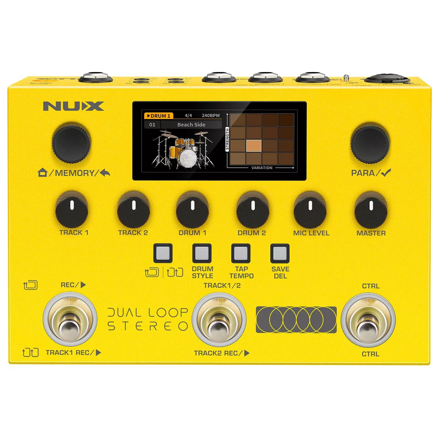 NU-X Dual Loop Stereo Pedal – NML-3DLS