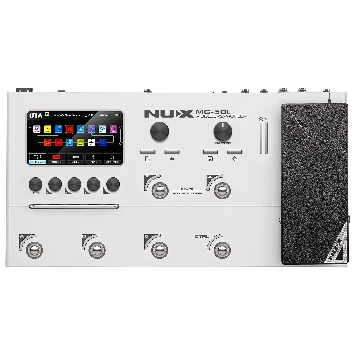 NU-X MG-50li Guitar Multi-FX Modeler & Profiler