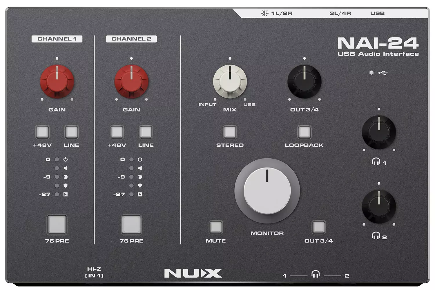 NU-X NAI-24 Audio Interface