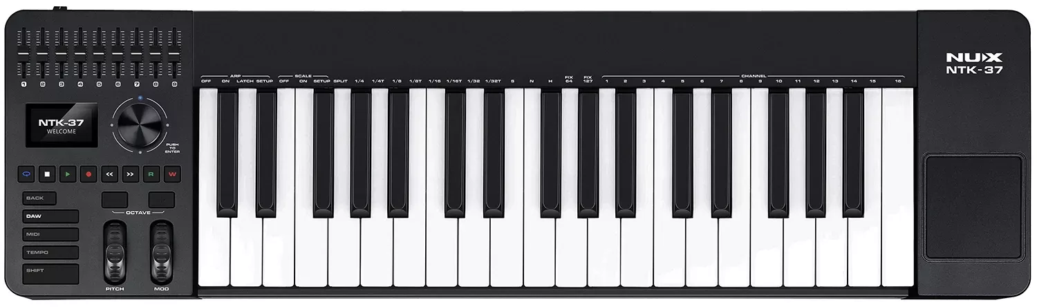 NU-X NTK-Series MIDI Keyboard Controllers – NTK-37
