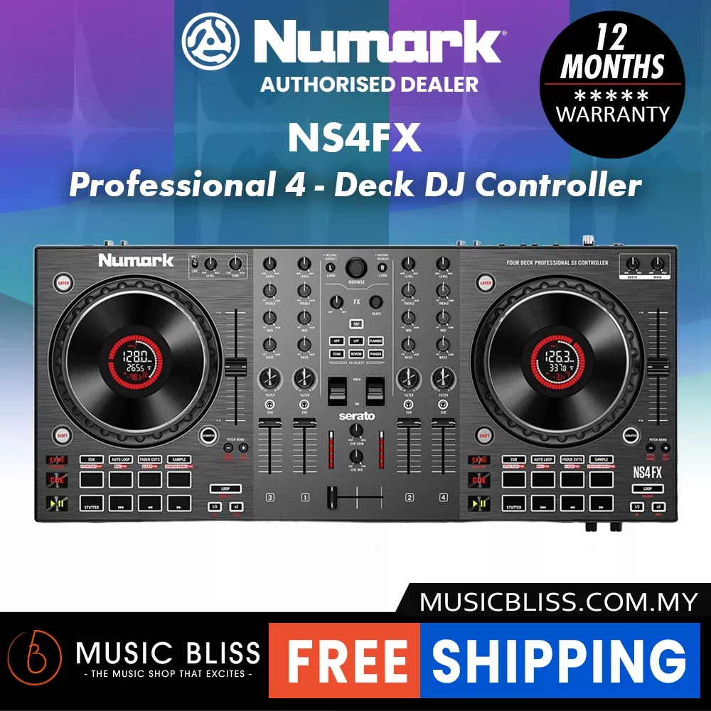 Numark NS4FX 4-Channel DJ Controller