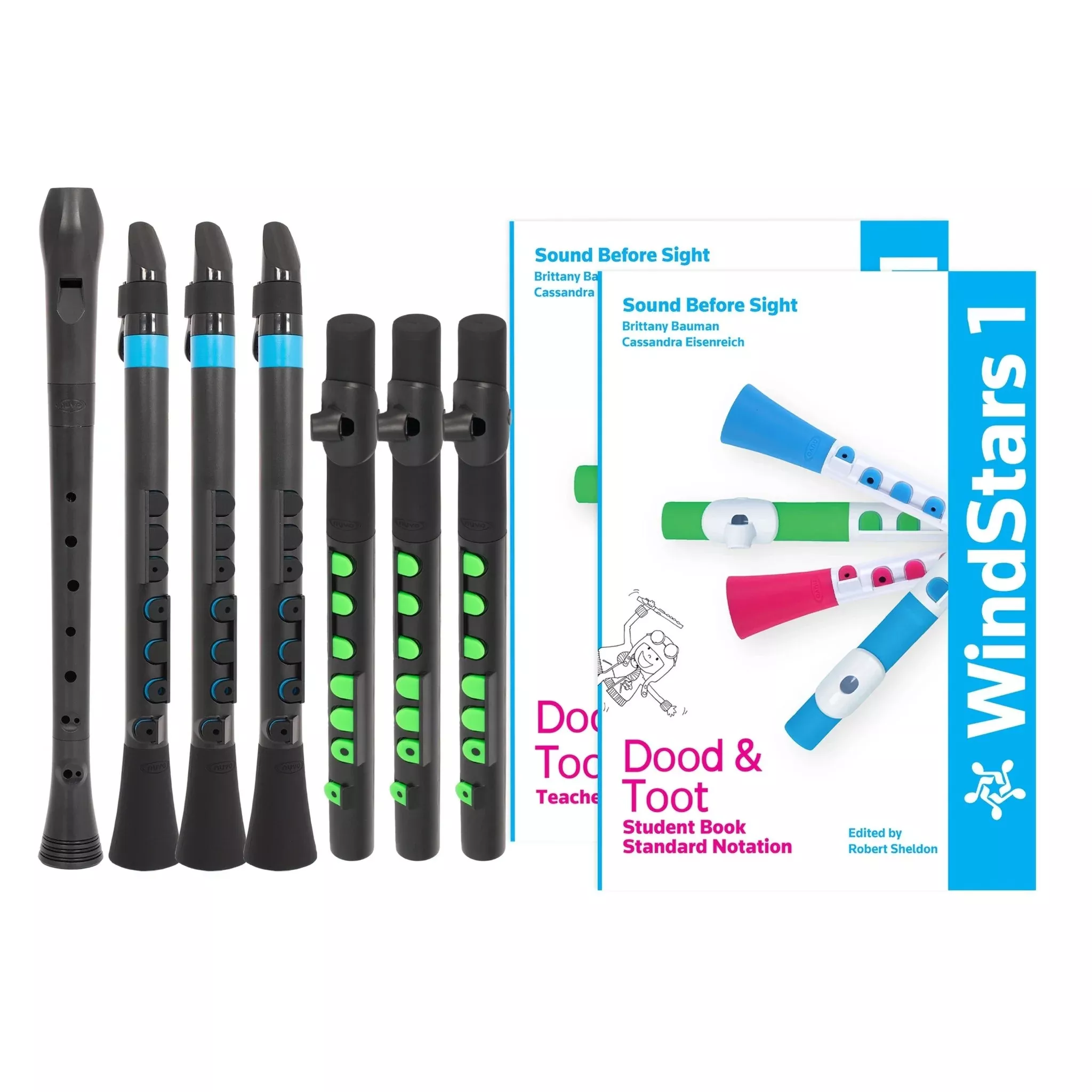 Nuvo WindStars 1 mixed class set of 12 Doods and Toots (NWS1-CLASS)