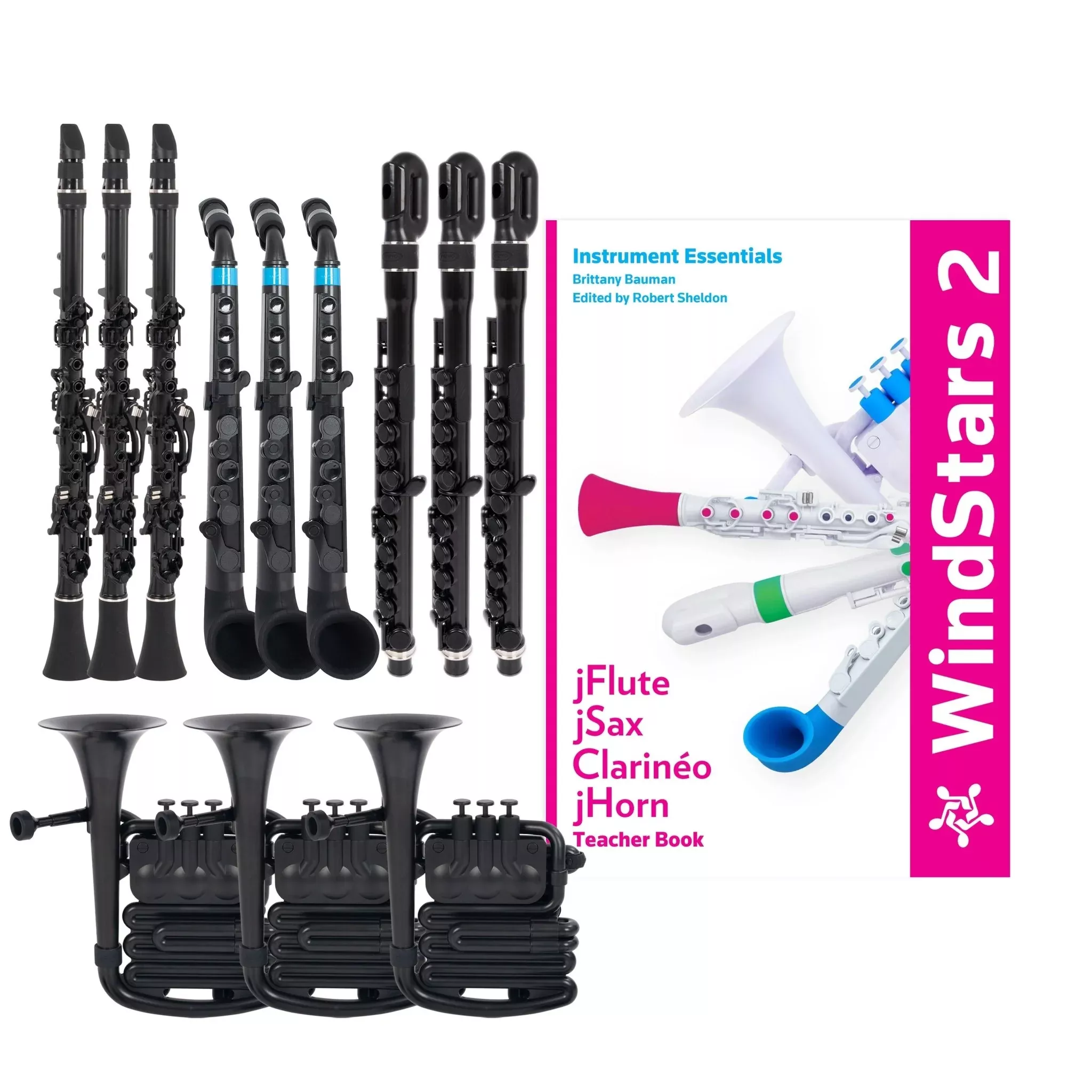 Nuvo WindStars 2 mixed class set of 24 instruments (NWS2-XL)