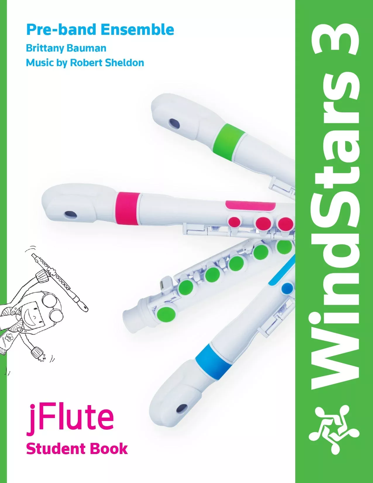 Nuvo WindStars 3 Student Book – jFlute (NWS3SBF)