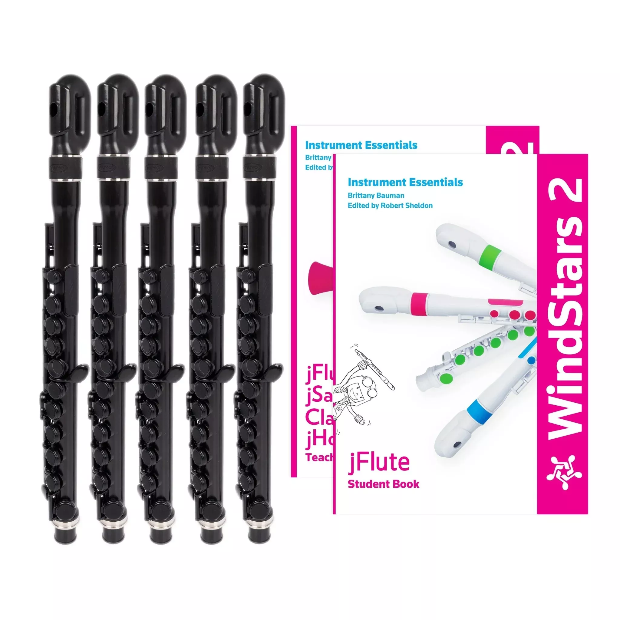 Nuvo WindStars jFlute class set of 10 (NWS2-JFLU)