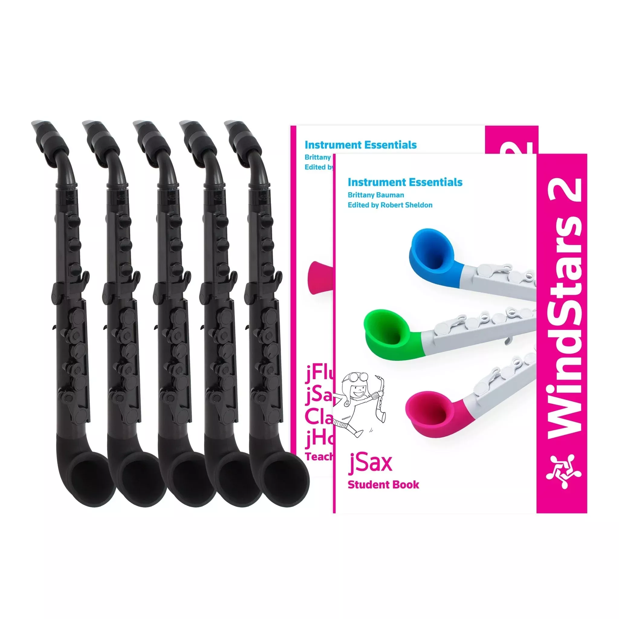 Nuvo WindStars jSax class set of 10 (NWS2-JSAX)