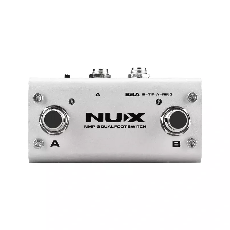 NUX Dual Footswitch For Keyboard, Modules And Effect Pedals NMP-2