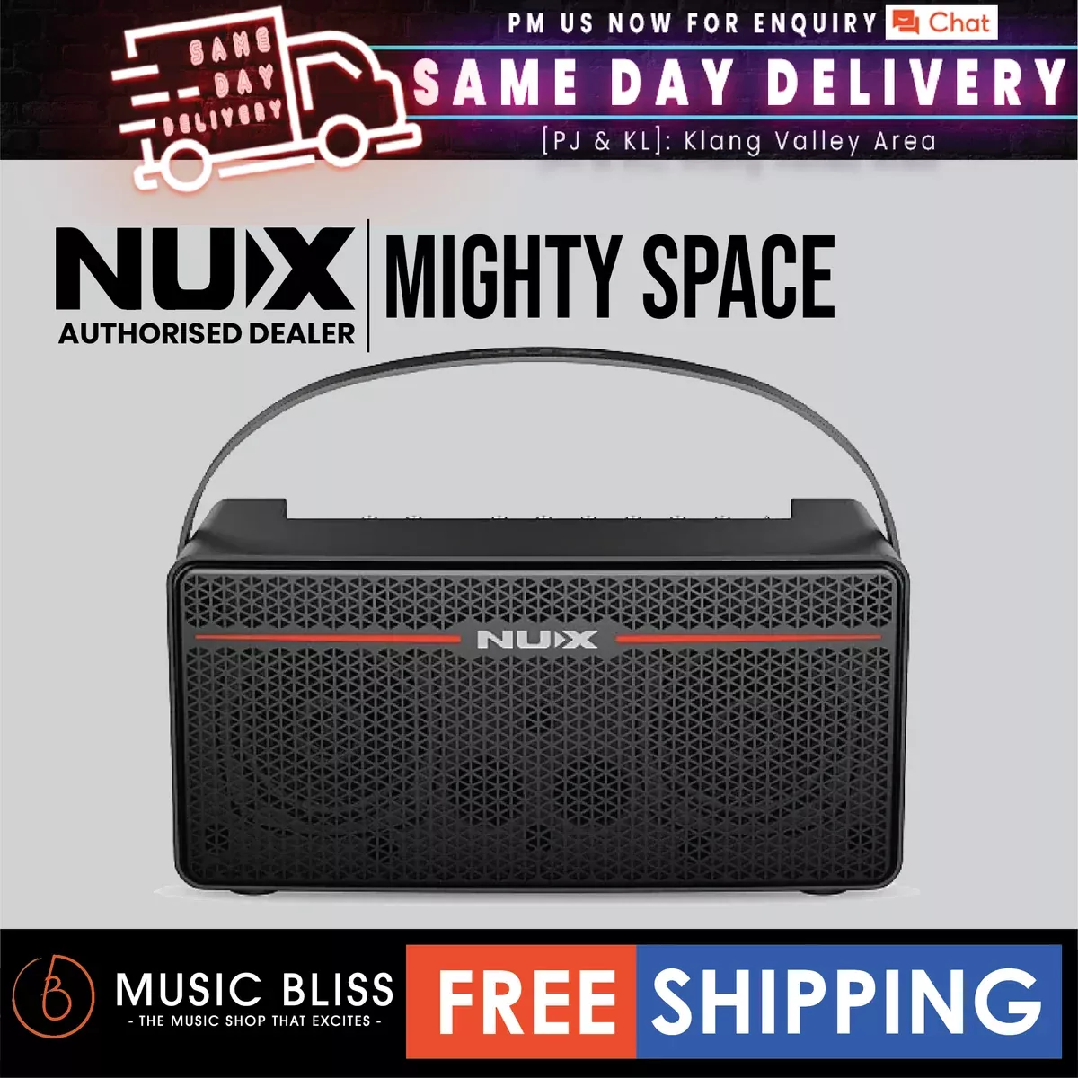 NUX MIGHTY SPACE Wireless Stereo Modeling Amplifier