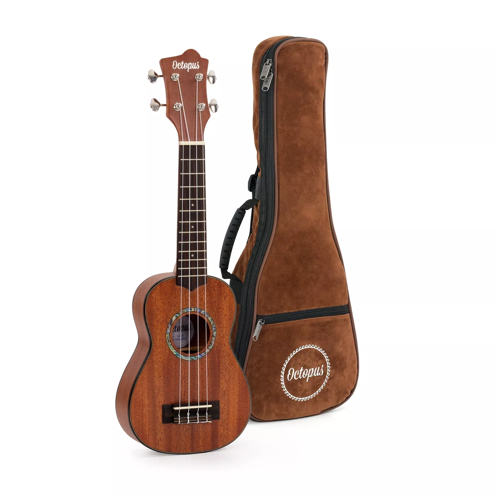 Octopus All solid mahogany soprano ukulele (UK480S)