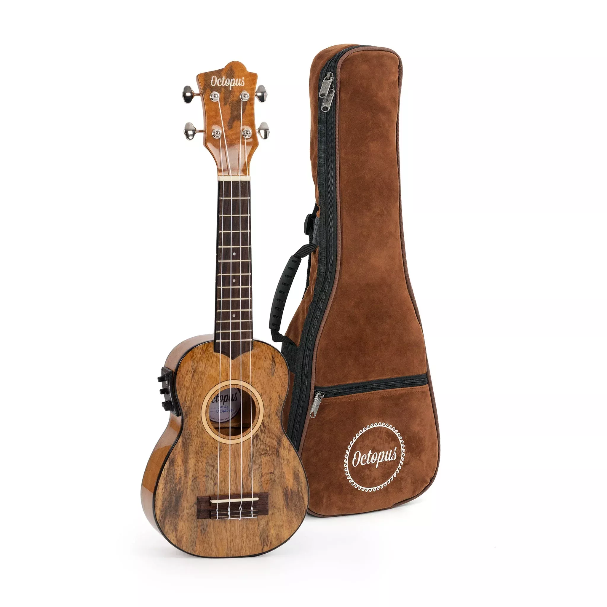 Octopus Solid mango top electro-acoustic soprano ukulele (UK470SE)