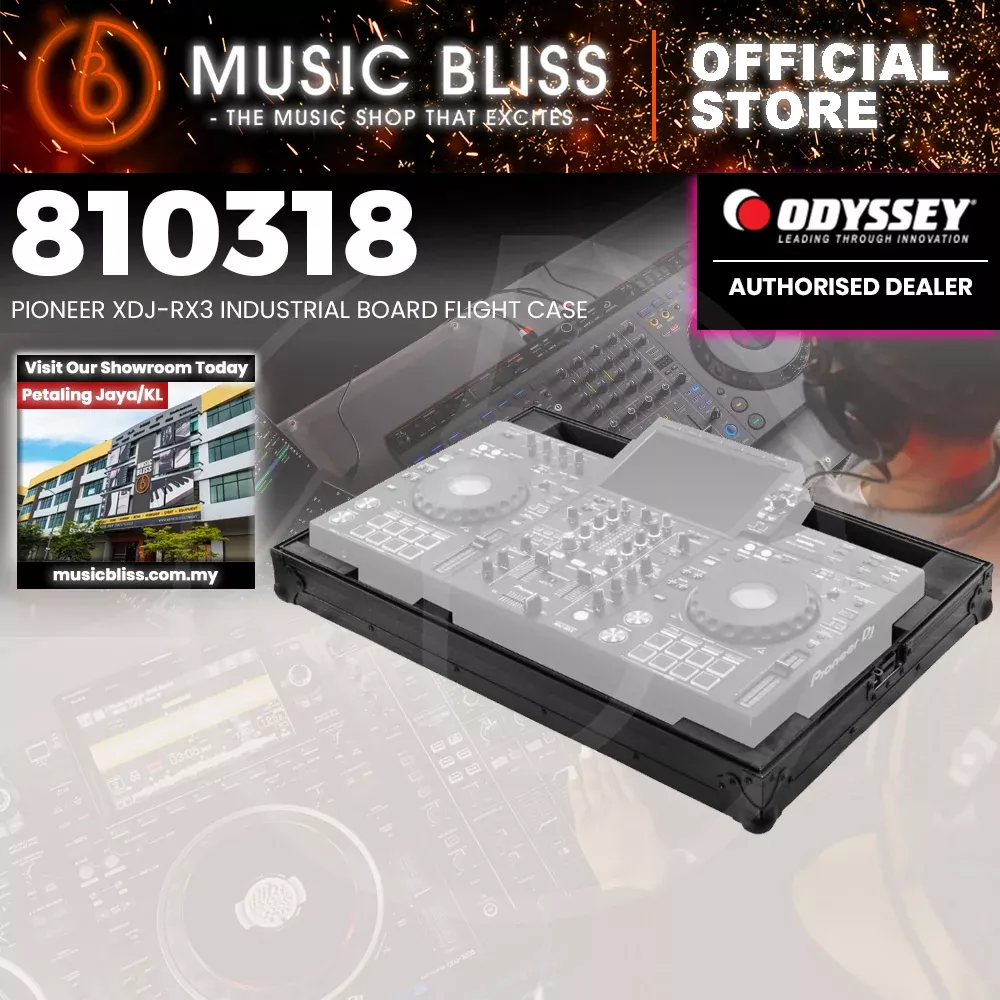 ODYSSEY 810318 Industrial Board Flight Case for Pioneer XDJ-RX3
