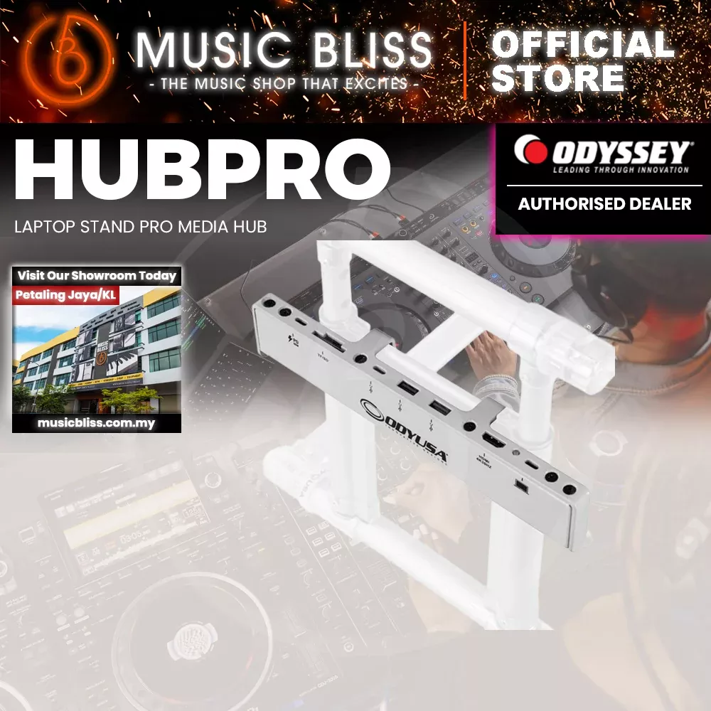 ODYSSEY HUBPRO Laptop Stand Pro Media Hub