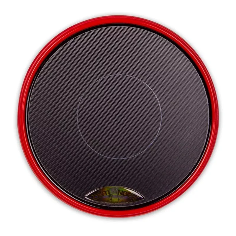 Offworld Percussion OLL-VML Outlander Large Practice Pad with VML Surface (Black) - 11.5"