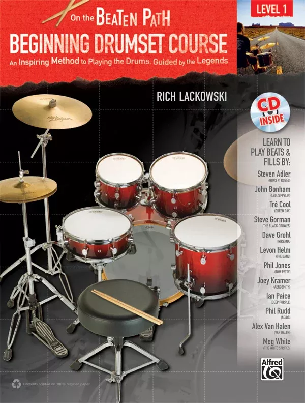 On the Beaten Path: Beginning Drumset Course, Level 1: Drumset Book & CD