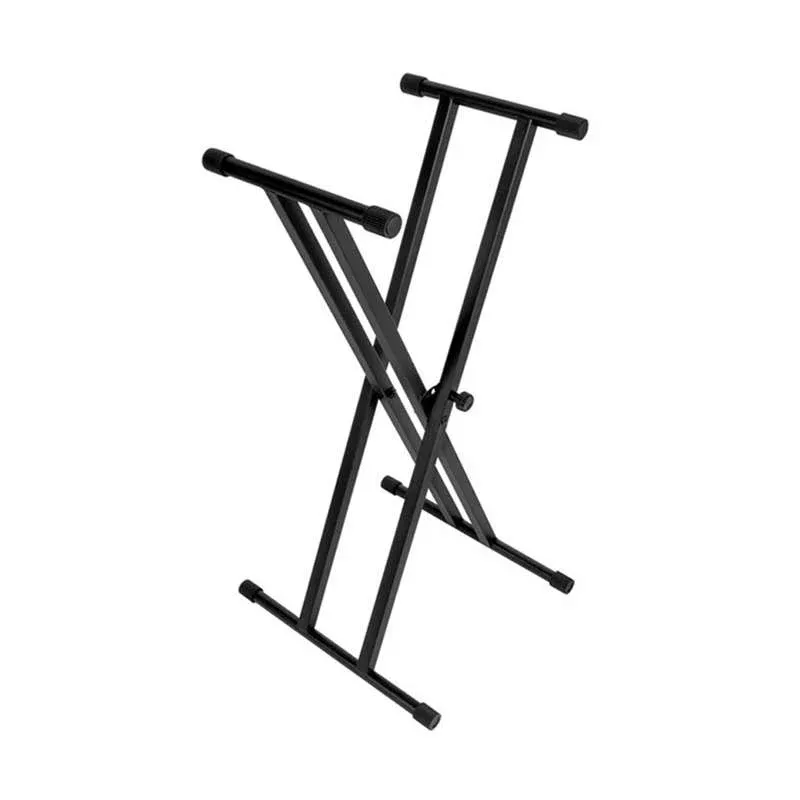 On-Stage Stands KS7191 Double-X Keyboard Stand with Welded Construction