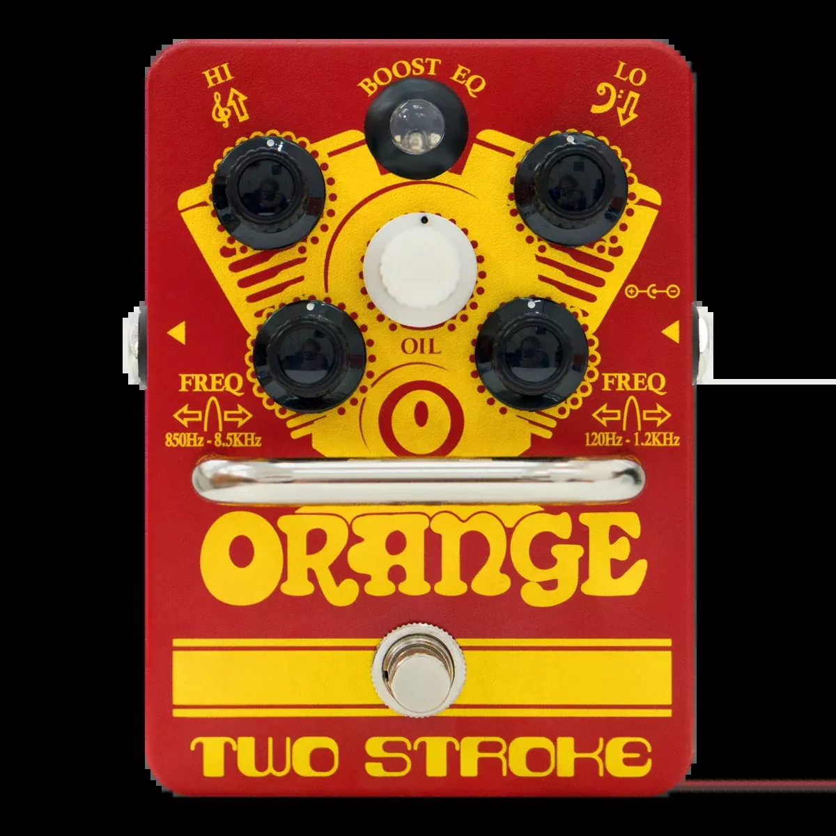 Orange Two Stroke Boost EQ Pedal