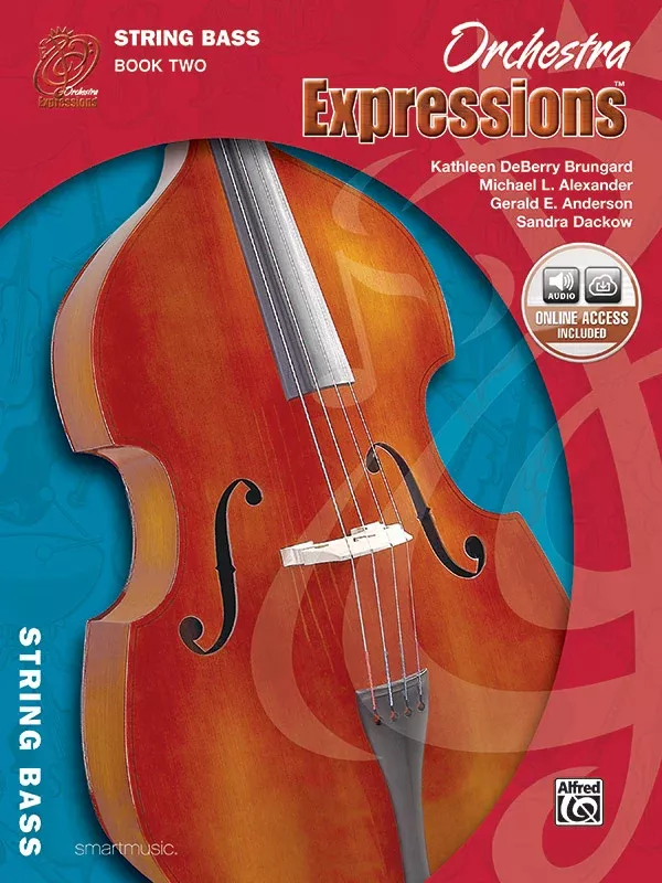 Orchestra Expressions™, Book Two: Student Edition: String Bass Book & Online Audio