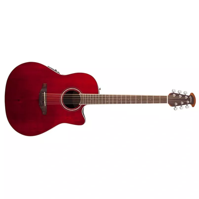 Ovation Celebrity Standard Mid-Depth Cutaway, Ruby Red CS24-RR