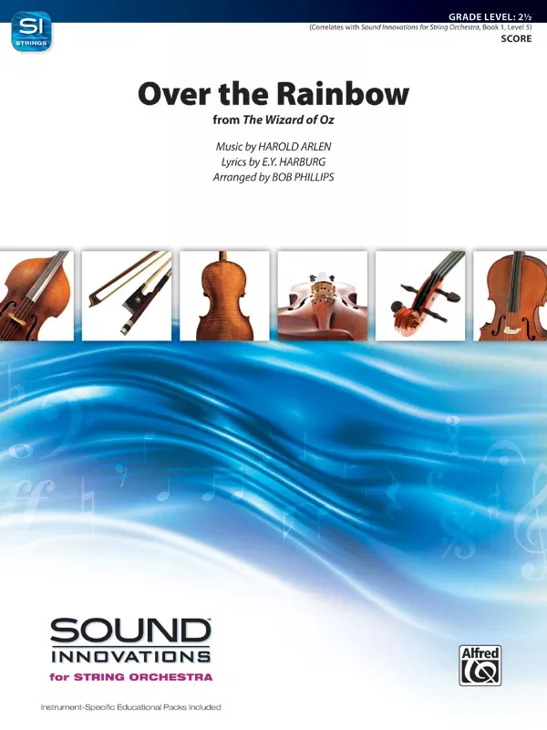 Over the Rainbow (from The Wizard of Oz): String Orchestra Conductor Score