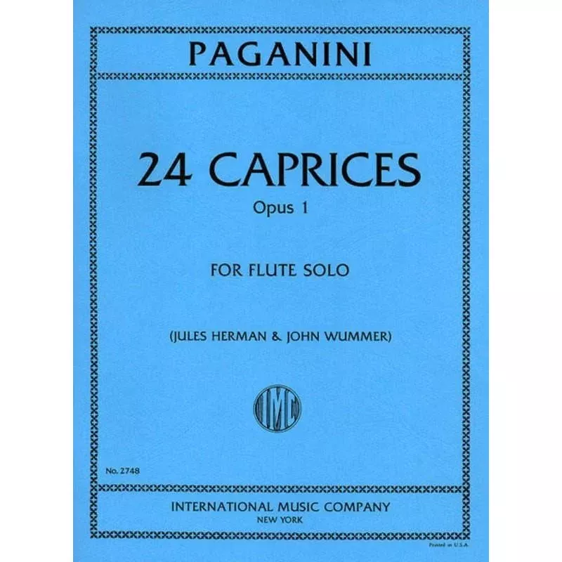 Paganini - 24 Caprices Op. 1