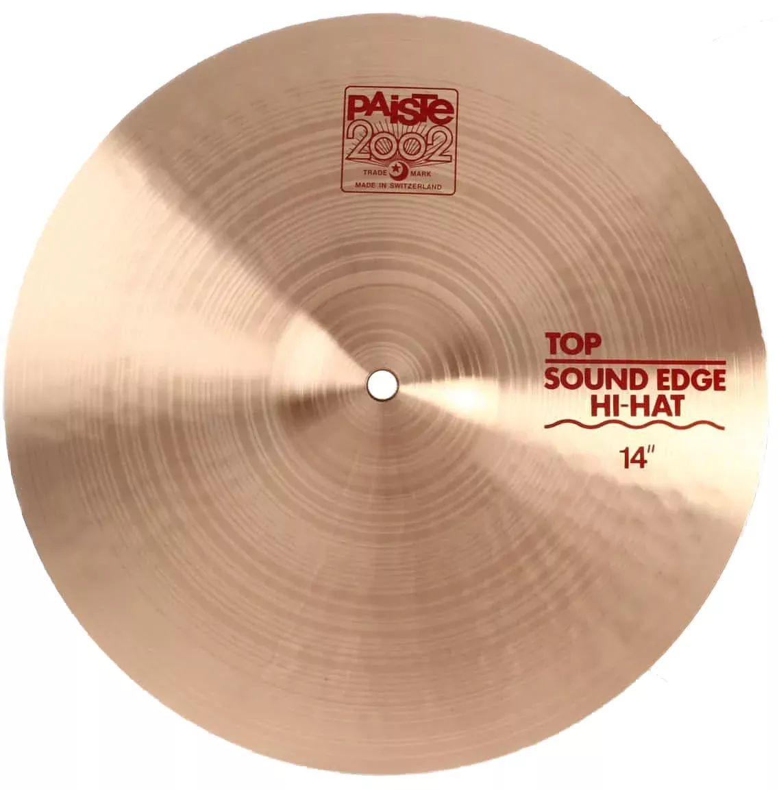 Paiste 14" 2002 Sound Edge Hi Hat Top