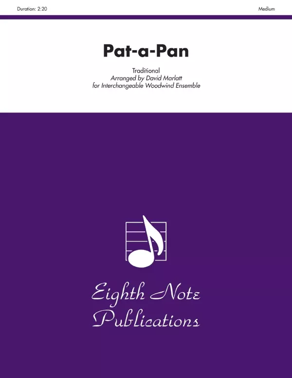 Pat-a-Pan: Interchangeable Woodwind Ensemble Score & Parts