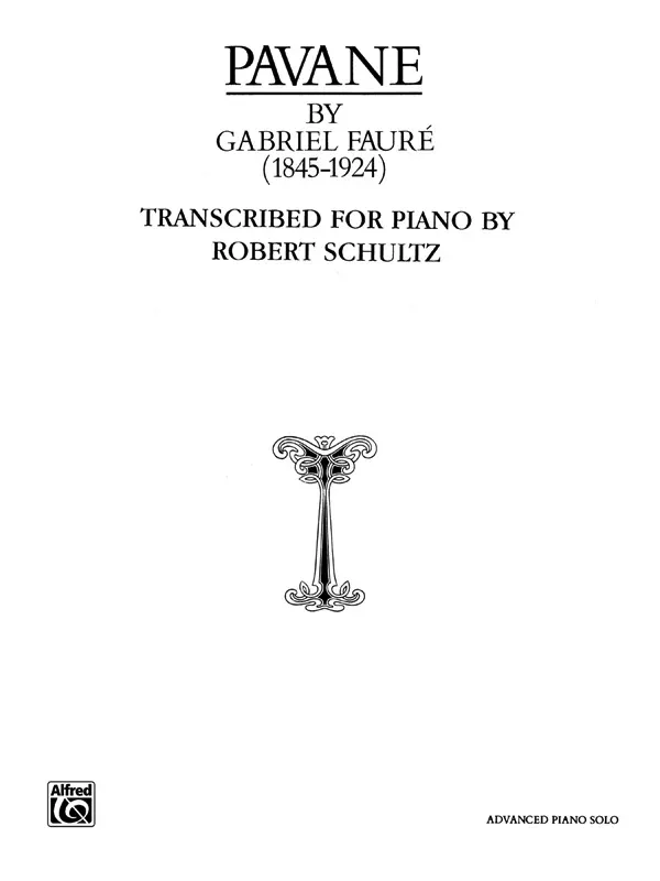 Pavane, Opus 50: Piano Sheet