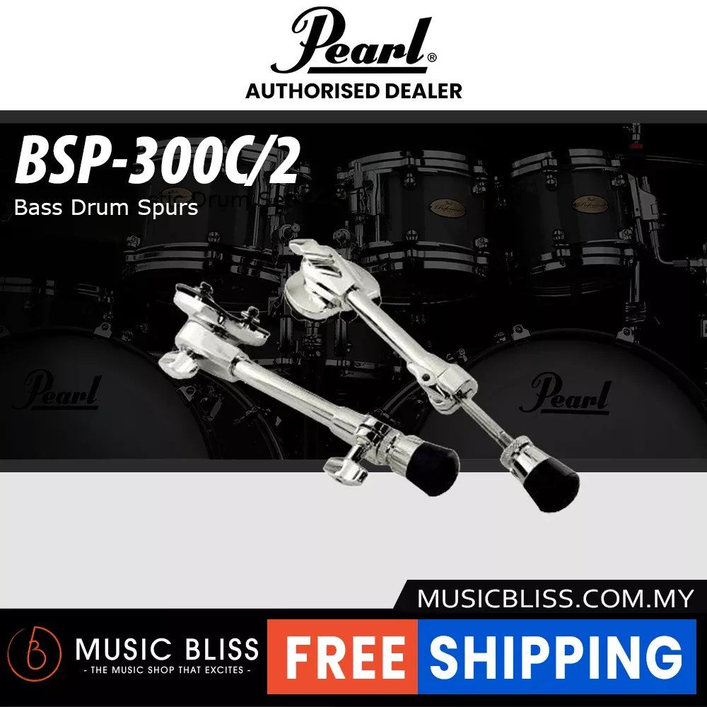 Pearl BSP300C/2 Bass Drum Spurs