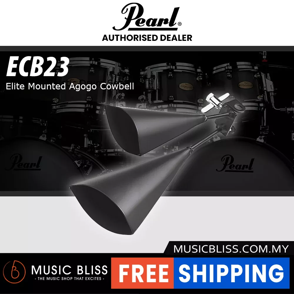 Pearl ECB23 Elite Mounted Agogo Cowbell