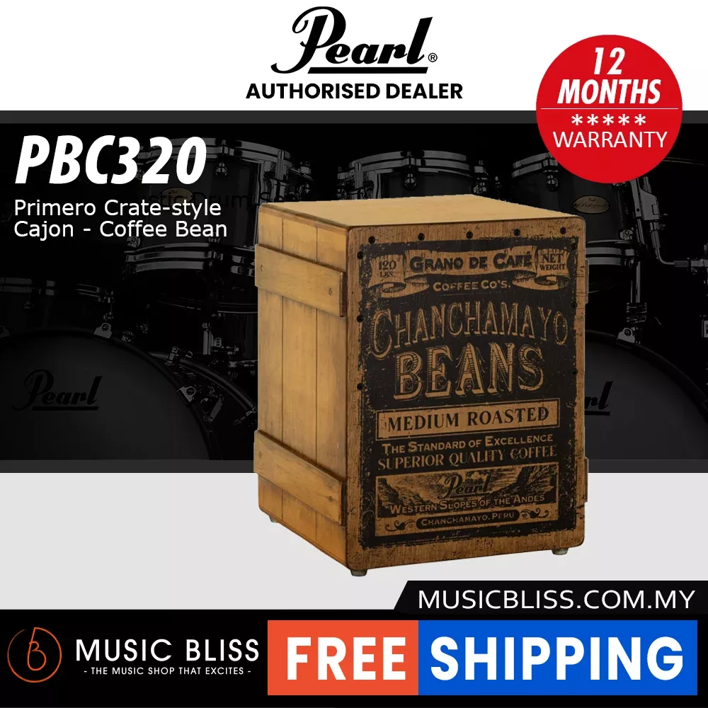 Pearl PBC320 Primero Crate Style Cajon – Coffee Bean