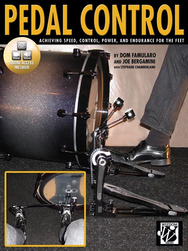 Pedal Control: Drumset Book & Online Video/Audio