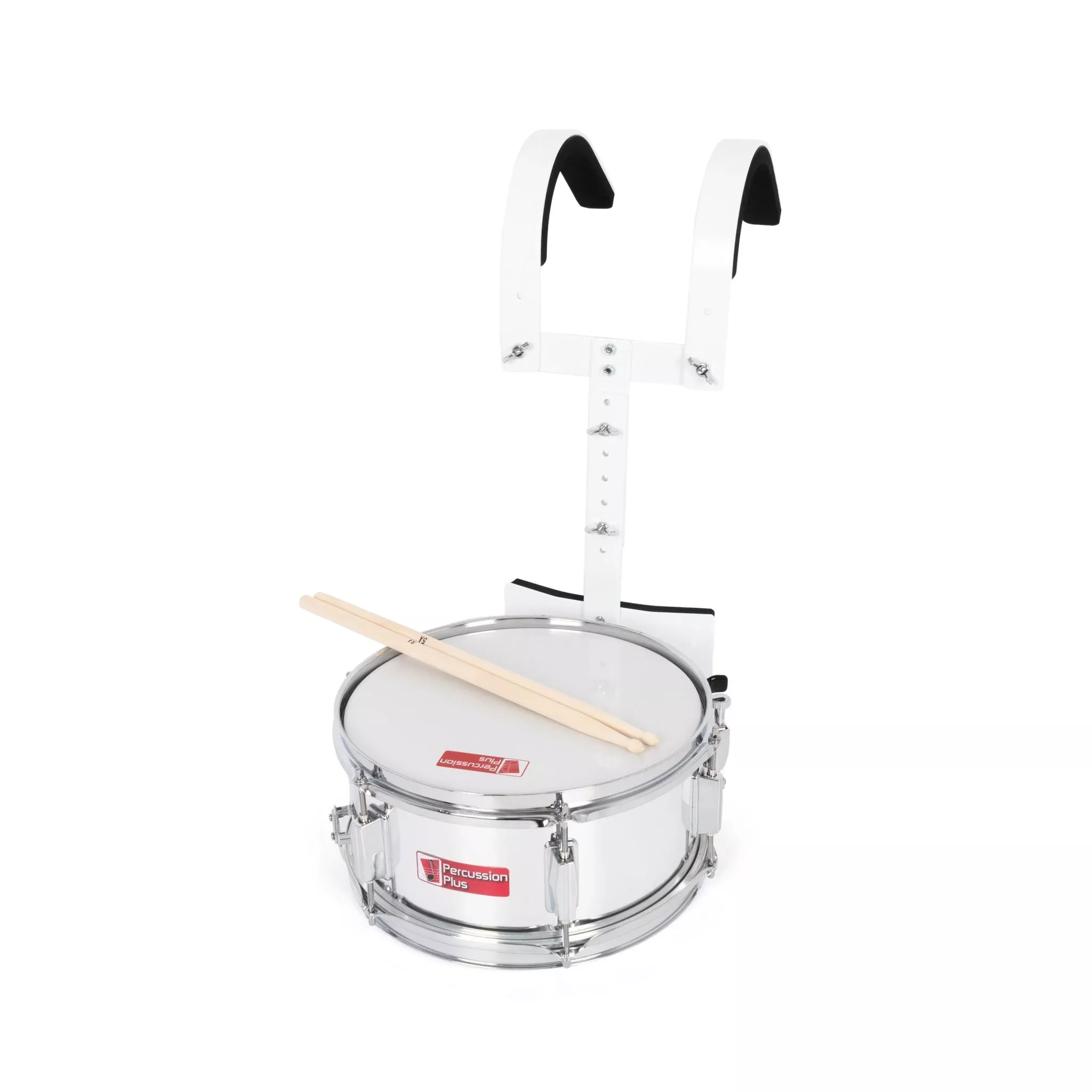 Percussion Plus 12″ snare drum with vest harness (PP784-H)