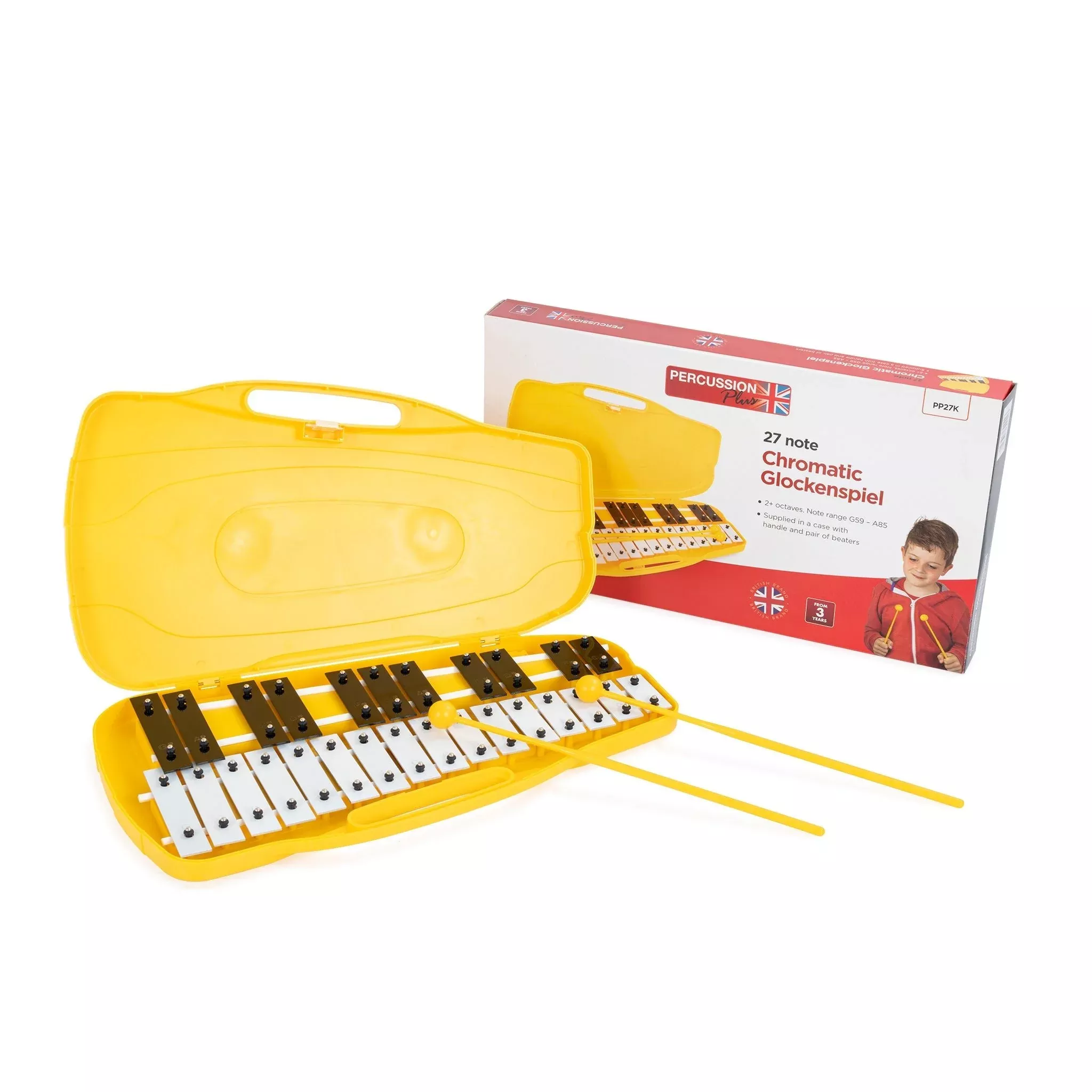 Percussion Plus 27 note chromatic glockenspiel (PP27K)