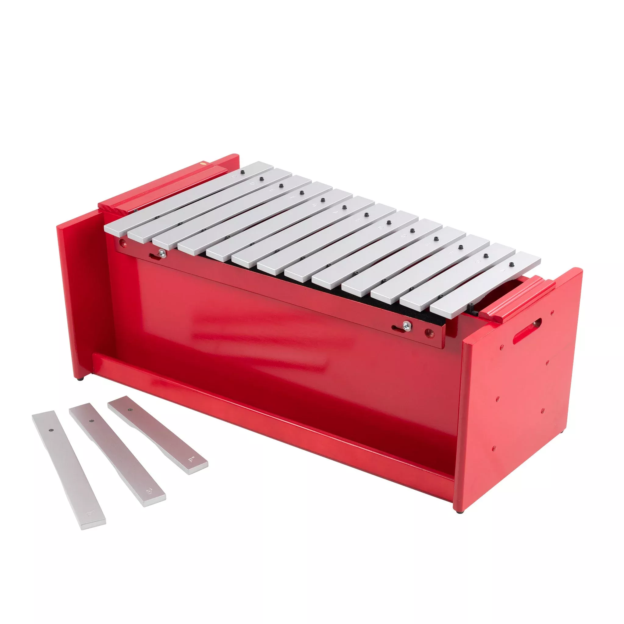 Percussion Plus Classic Red Box bass diatonic metallophone (PP021)
