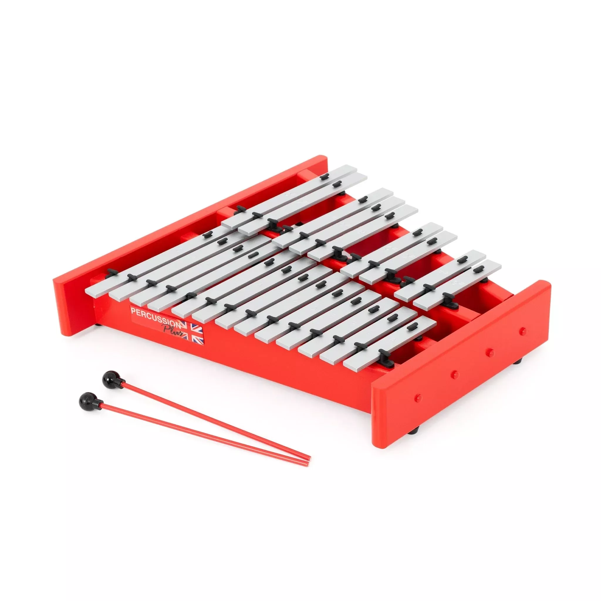 Percussion Plus Classic Red Box fully chromatic alto glockenspiel (PP007)