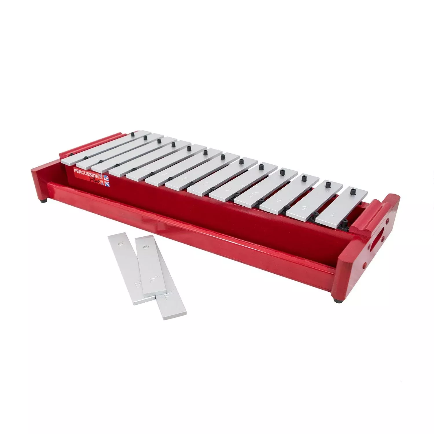 Percussion Plus Classic Red Box soprano diatonic metallophone (PP017)