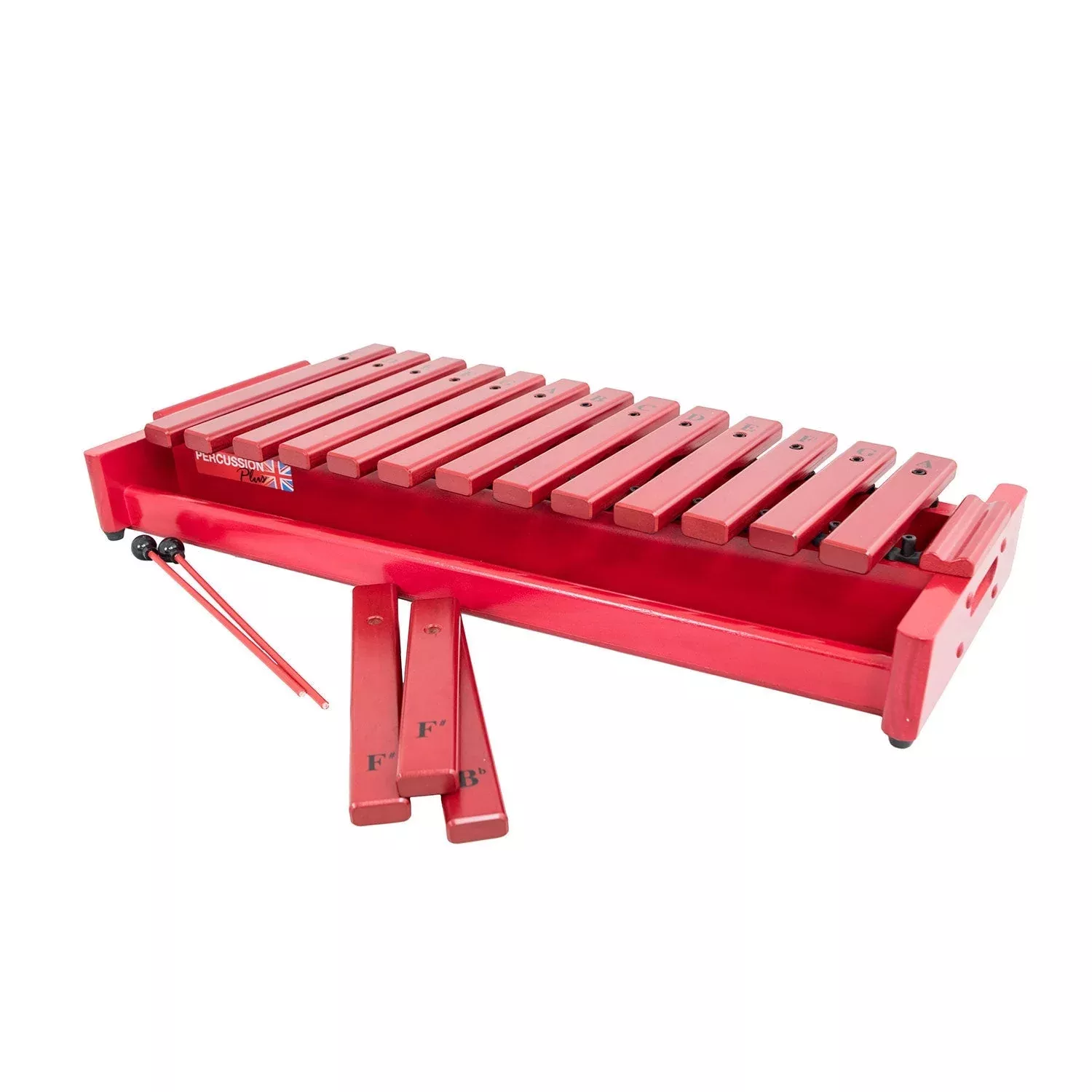 Percussion Plus Classic Red Box soprano diatonic xylophone (PP023)