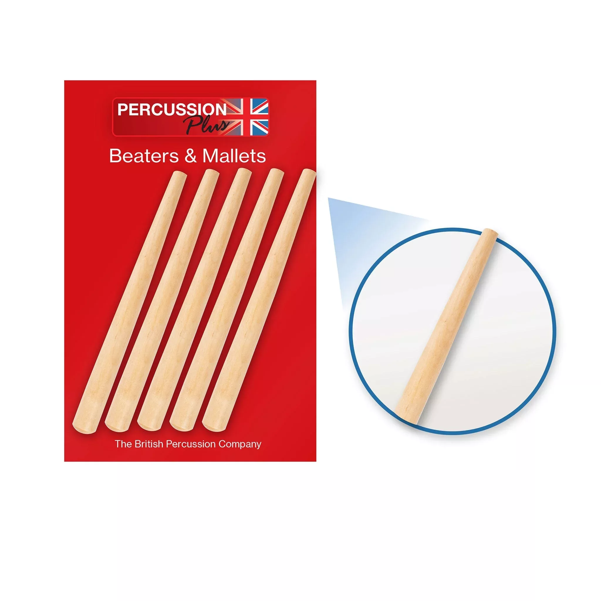 Percussion Plus cowbell beaters – pack of 5 (PP674)