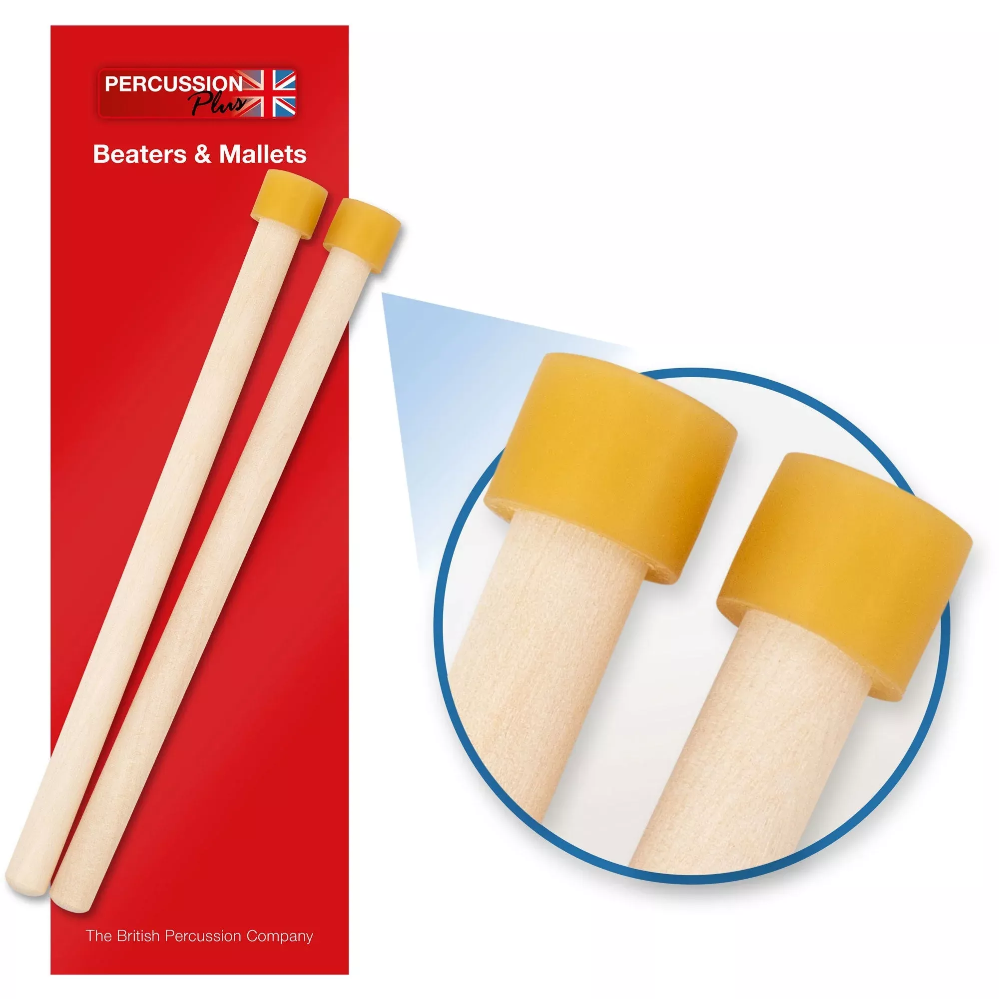 Percussion Plus double tenor steel pan sticks (PP459)