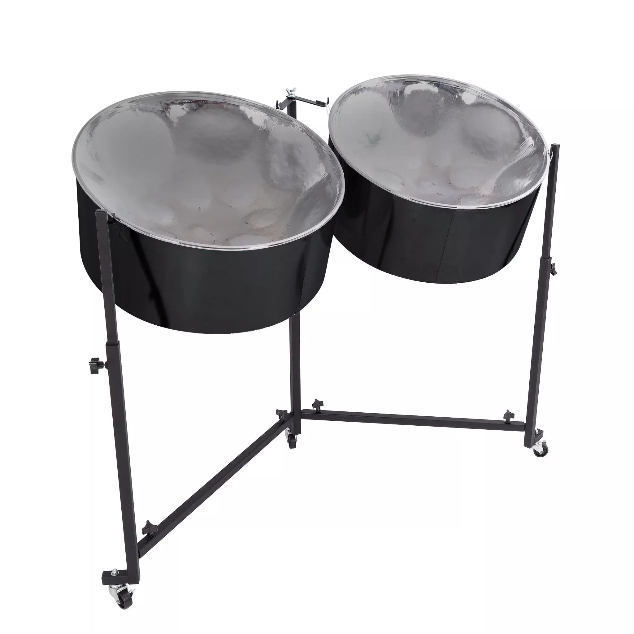 Percussion Plus Hammer Series double guitar steel pans (PP9115)
